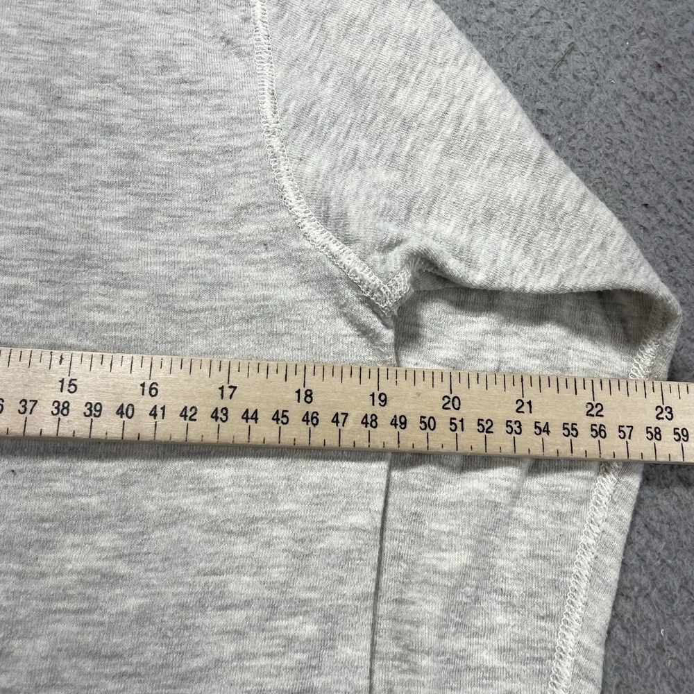 Duofold Thermal Shirt Mens M Gray Wool Cotton Long Sleeve Made USA Undershirt